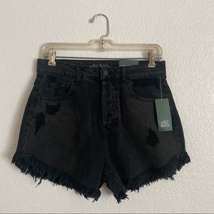 Wild Fable Black Denim Shorts NWT!